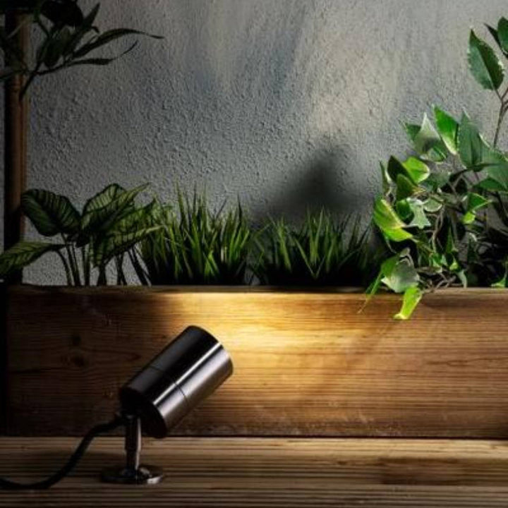 Forum Zinc ZN-29180-BLK Leto Spike/Deck Dual Mount Light - Black