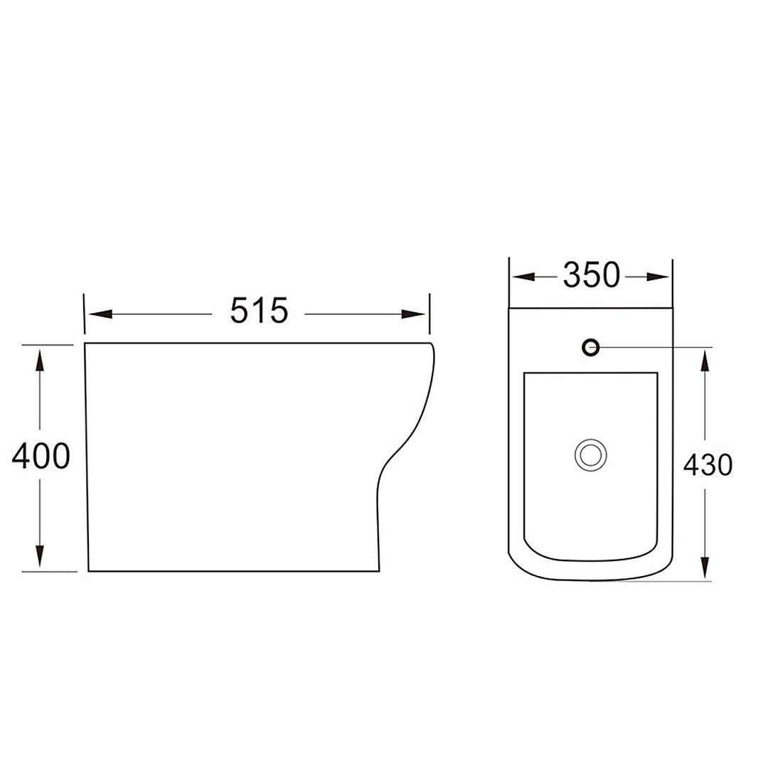 Linea Floor Standing Bidet