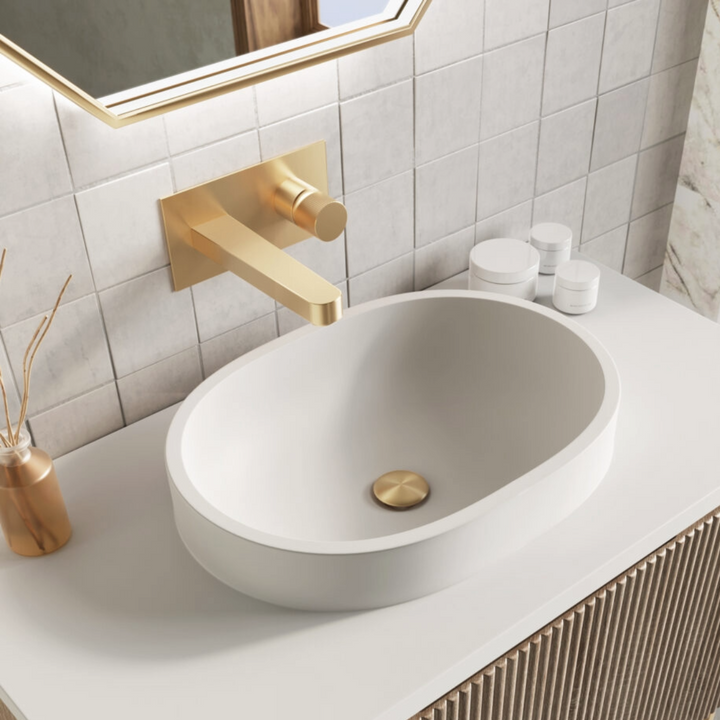 Linea 600mm Oak Vanity Unit with Basin