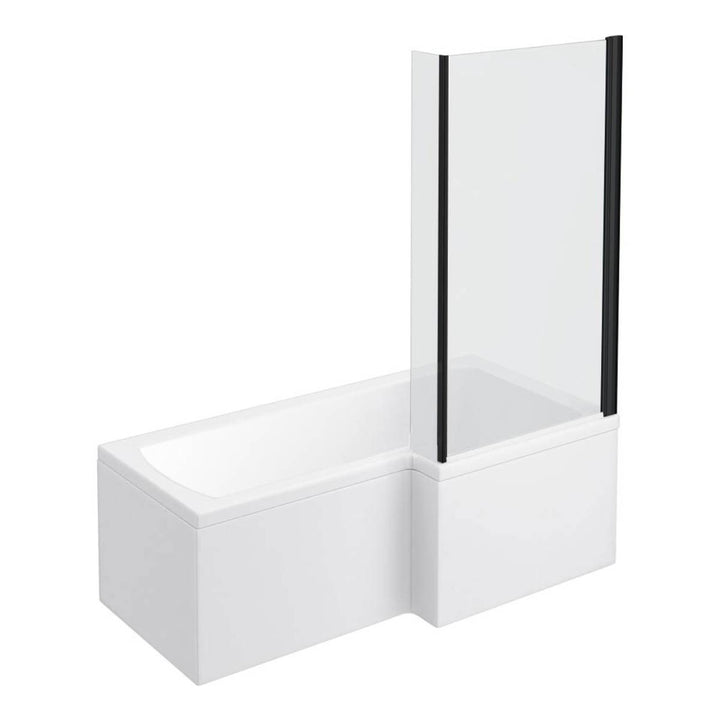 Linea Noir Shower Bath Deal - Right Hand
