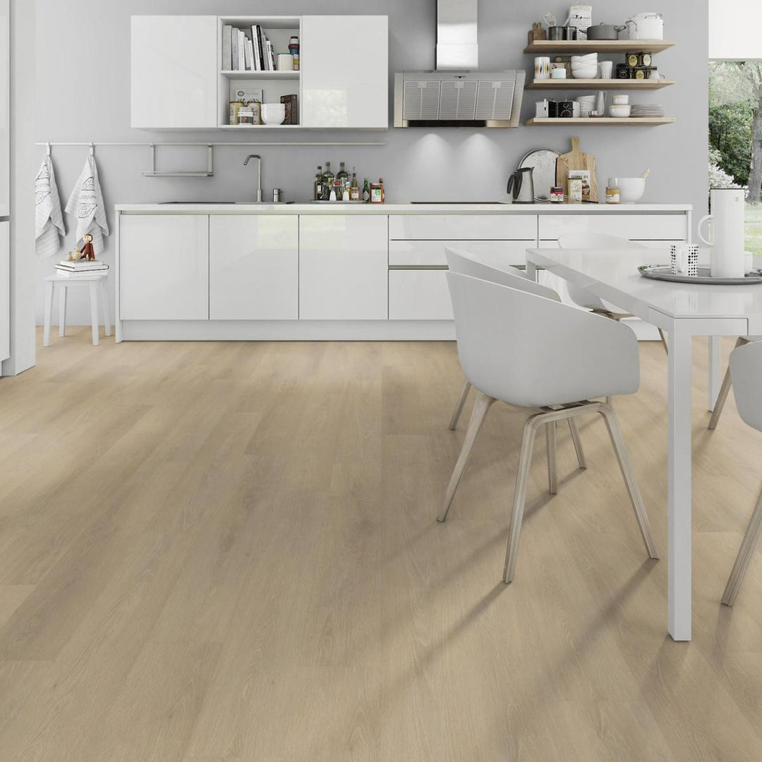 Lusso Floor Linen Oak Luxury Vinyl Flooring - 1220 x 180 x 5 mm - 2.64 M2 Per box
