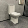 Linea Easy Plumb Close Coupled Toilet with Cyclone Flush & Soft Close Seat