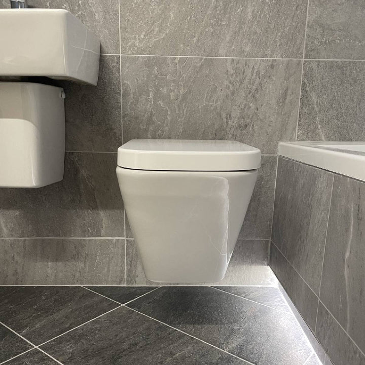 Linea Wall Hung Toilet &amp; Soft Close Seat