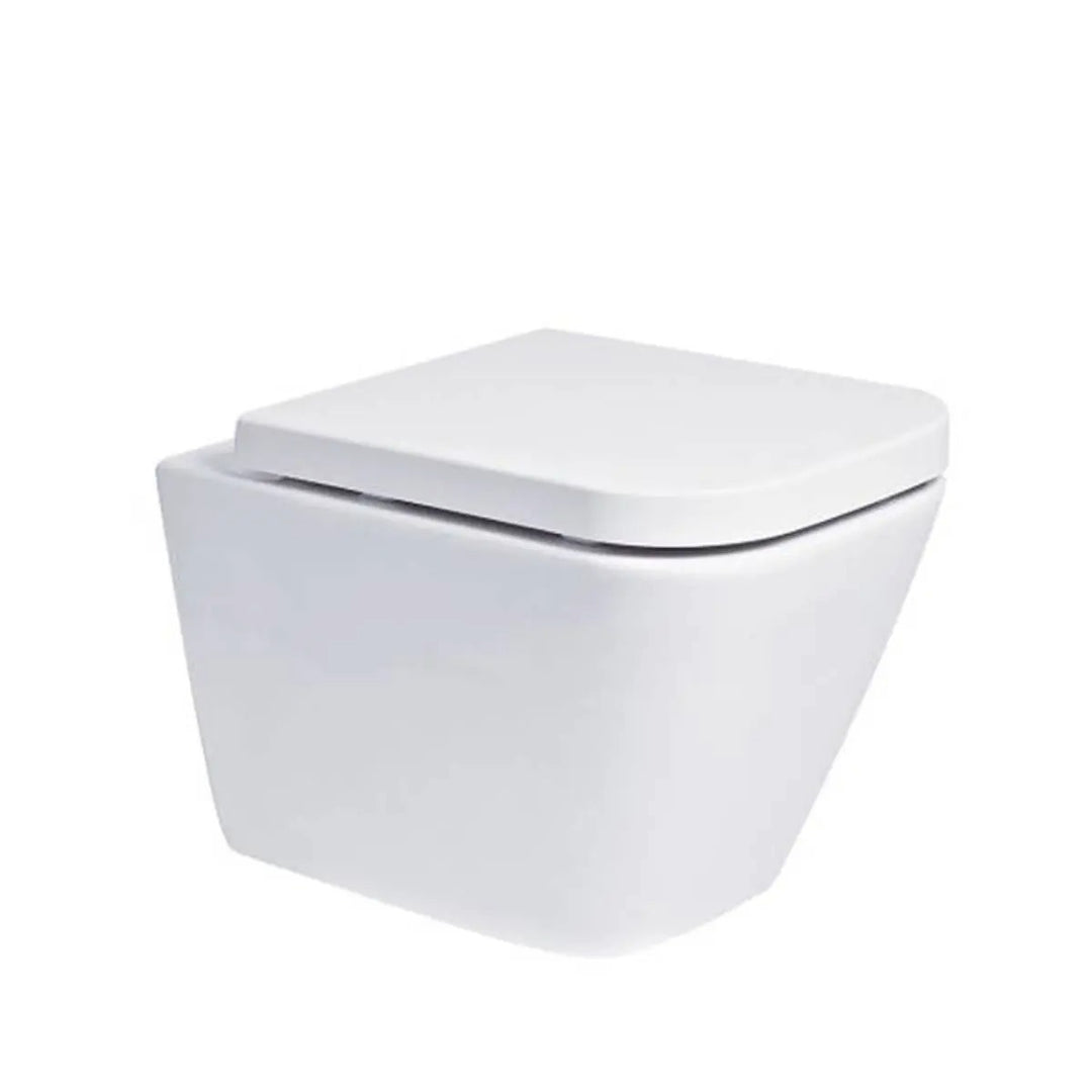 Geberit Duofix 1.12m Wall Hung WC Frame 3 in 1 Deal with Chrome Flush Plate and Wall Hung Toilet