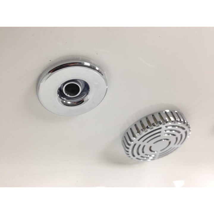 Vidalux Lisbon 1350mm Whirlpool Steam Shower - White