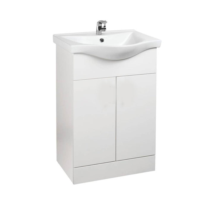 Linea Noir Shower Bath &amp; Vanity Deal - Right Hand
