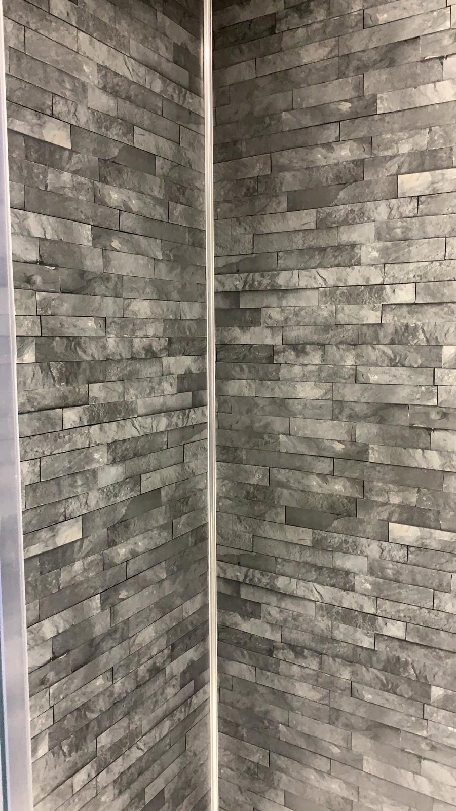 Lusso Panel Slate Brick Matt 1m Twin Pack