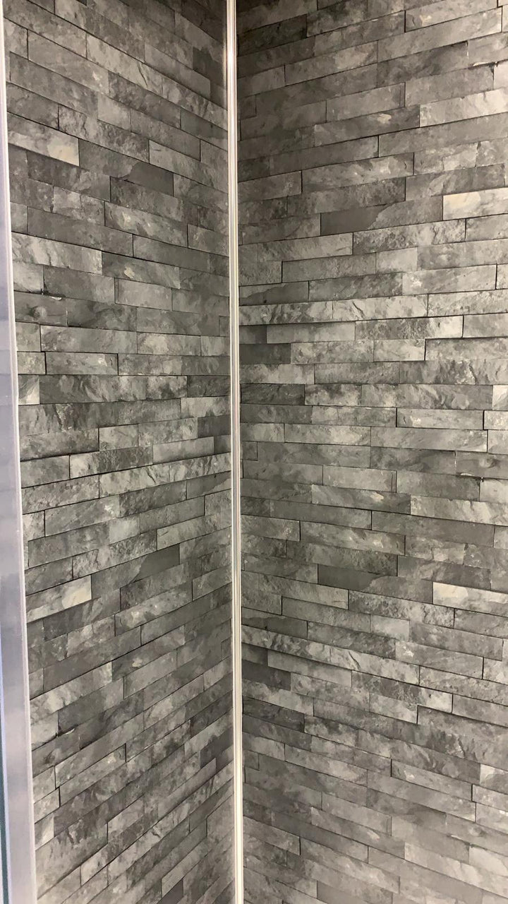 Lusso Panel Slate Brick Matt 1m Twin Pack