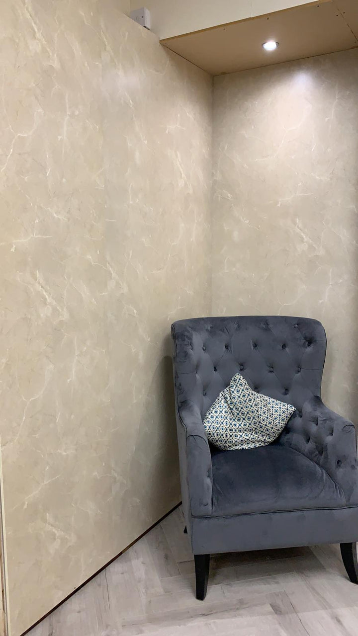 Lusso Panel Travertine Stone Matt 1m Twin Pack
