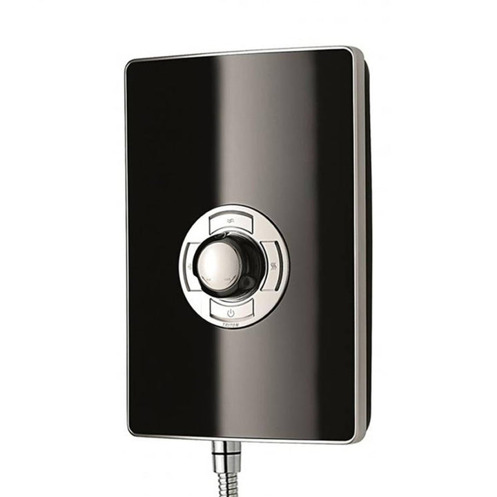 Vidalux Pure Electric 900mm Shower Cabin Black - Lux Black 9.5KW