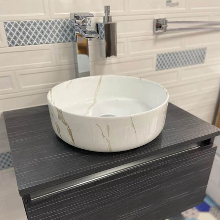 Objekt Ceramica Tahoe 360mm Counter Top Basin - Marble
