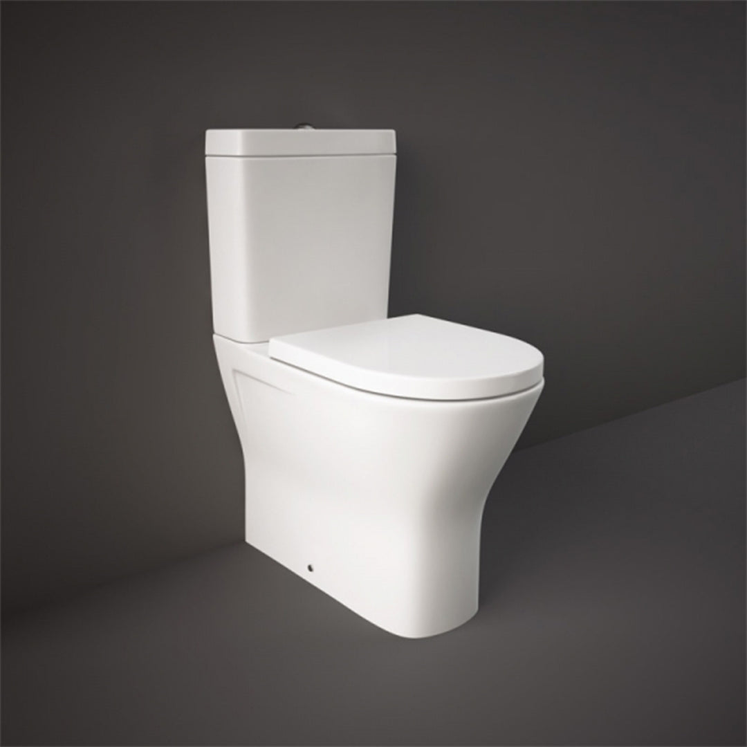 Marbella Rimless Fully Back To Wall Toilet & Soft Close Seat