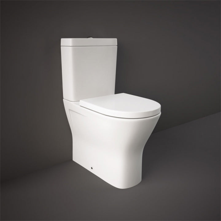 Marbella Rimless Fully Back To Wall Toilet &amp; Soft Close Seat
