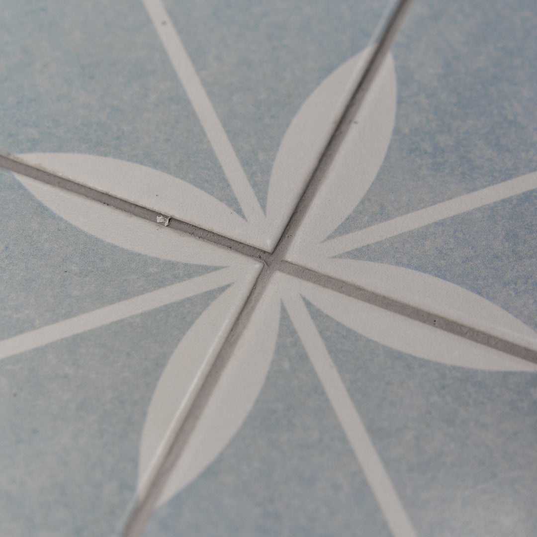 Mijas Celeste Pattern 45 x 45cm Tile - 1.62sqm perbox