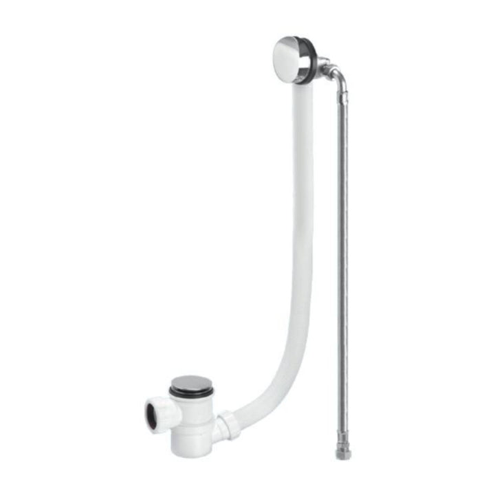 Round Triple Thermostatic Concealed Mixer Shower Kit with Wall Mounted 300mm Shower Head, Handset &amp; Overflow Filler
