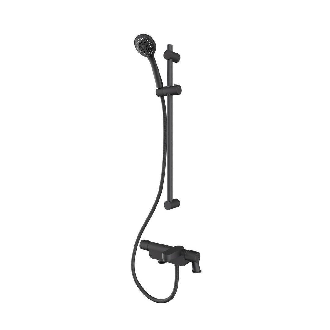 Aqualisa Midas 220 Bath Shower Mixer - Matt Black