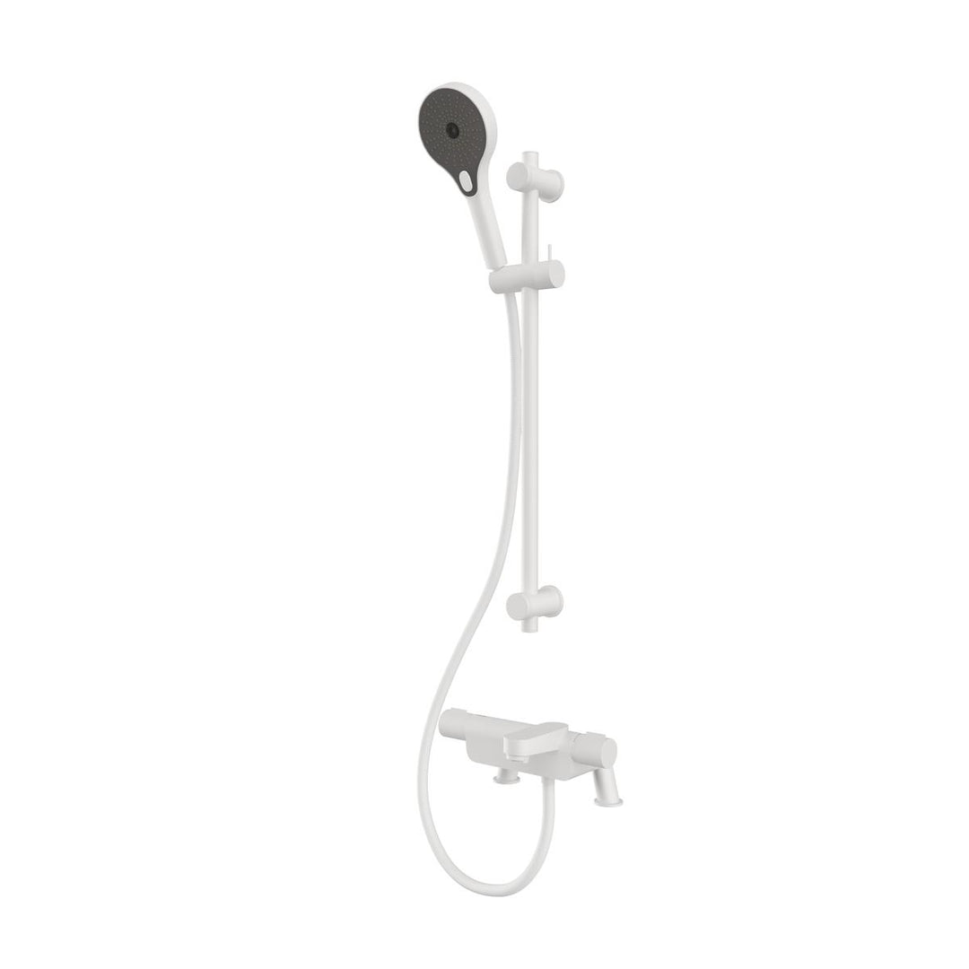 Aqualisa Midas 220 Bath Shower Mixer - Matt White