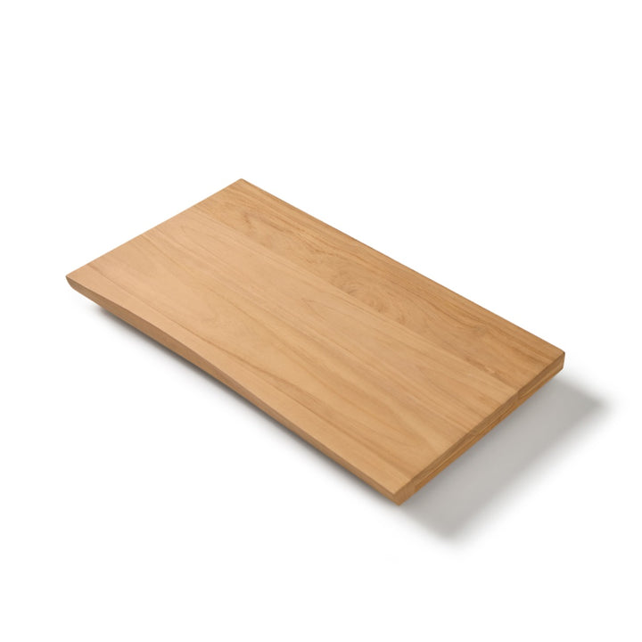 Kubu 80cm wide Solid Teak Worktop / Floating Shelf - 80x4x45cm