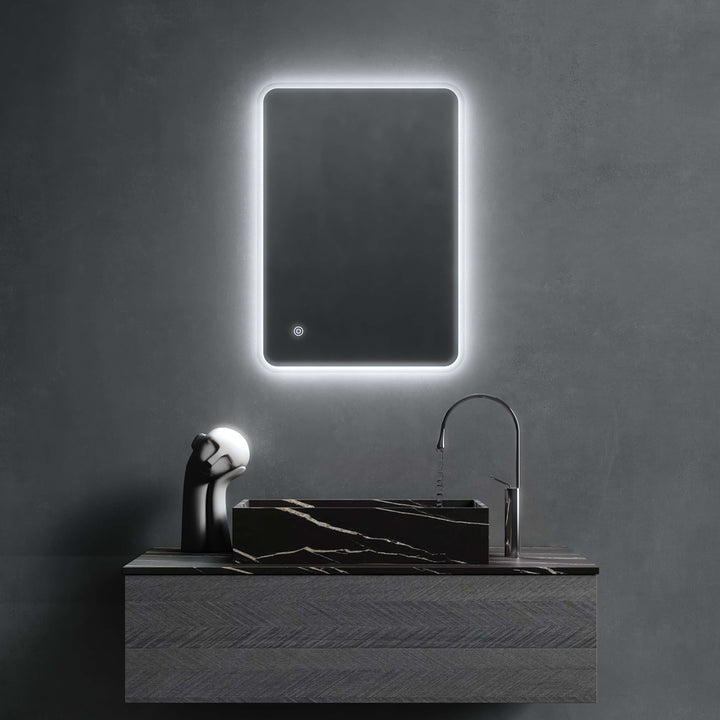 Ariel 500 x 700mm LED Mirror