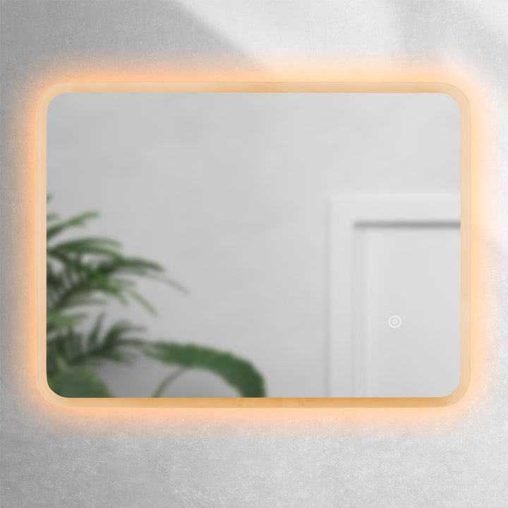Ariel 800 x 600mm LED Mirror