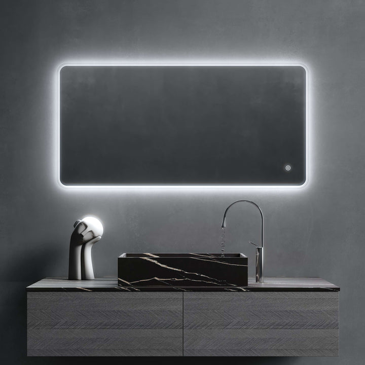Ariel 1200 x 600mm LED Mirror