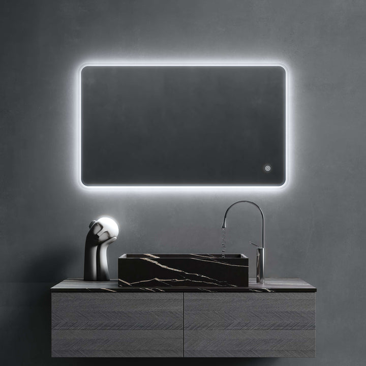 Ariel 1000 x 600mm LED Mirror