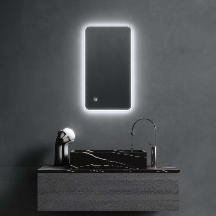Ariel 700 x 400mm LED Mirror