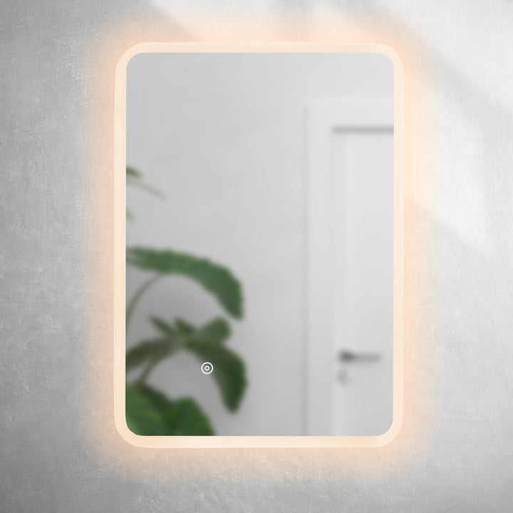 Stream 700 x 500mm Bluetooth LED Mirror