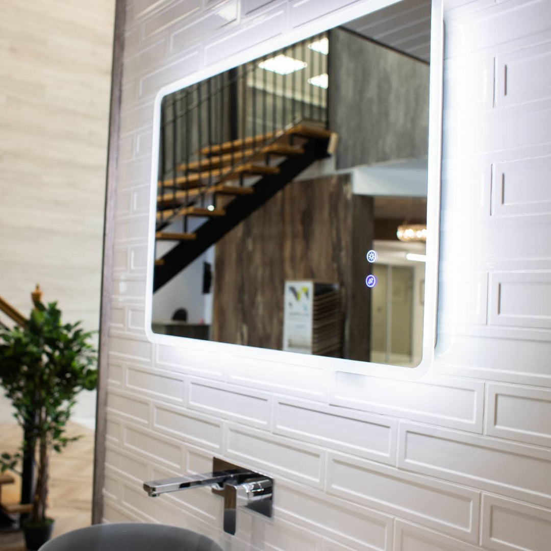 Stream 800mm x 600mm Bluetooth LED Mirror