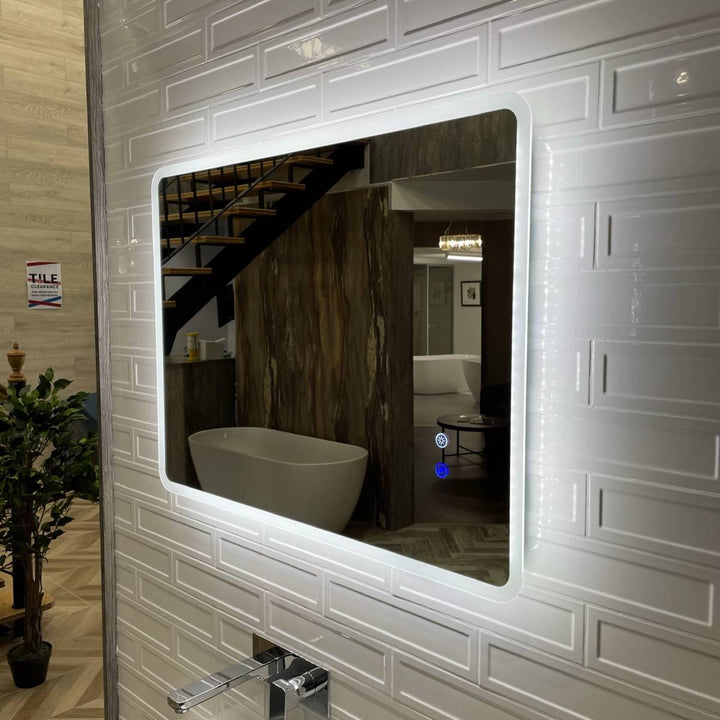Stream 800mm x 600mm Bluetooth LED Mirror