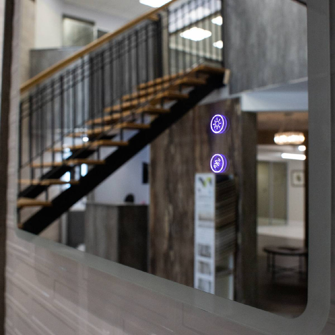 Stream 800mm x 600mm Bluetooth LED Mirror