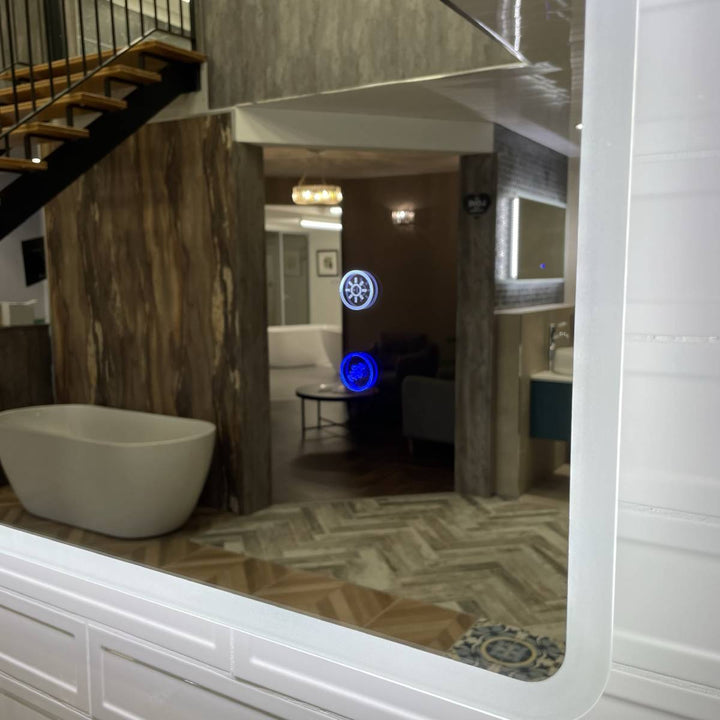 Stream 800mm x 600mm Bluetooth LED Mirror