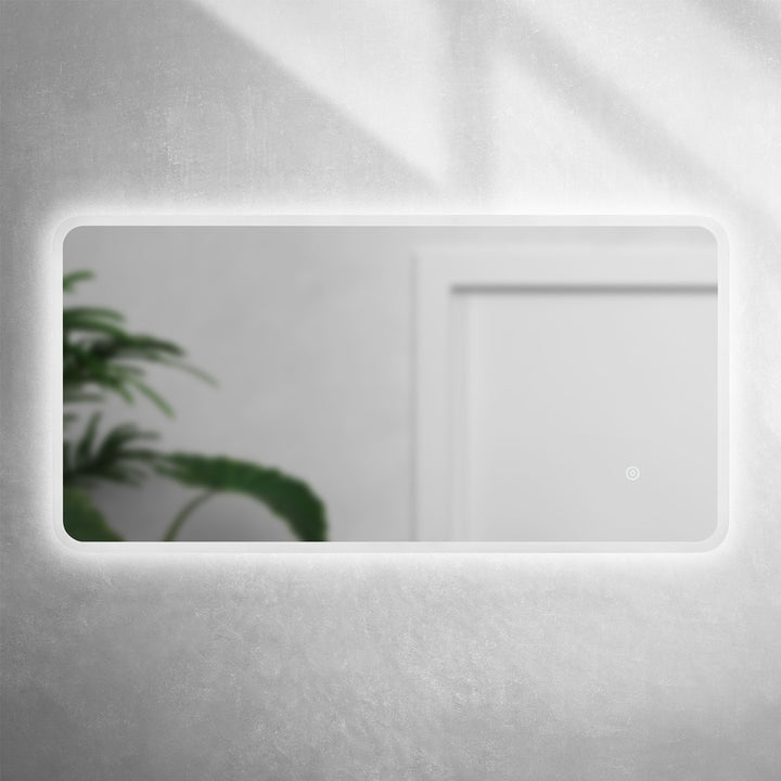 Stream 1200 x 600mm Bluetooth LED Mirror