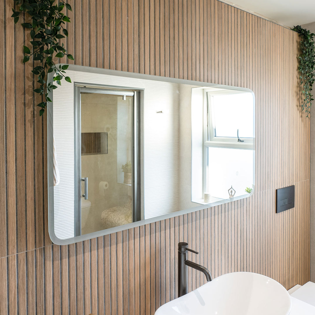 Stream 1200 x 600mm Bluetooth LED Mirror