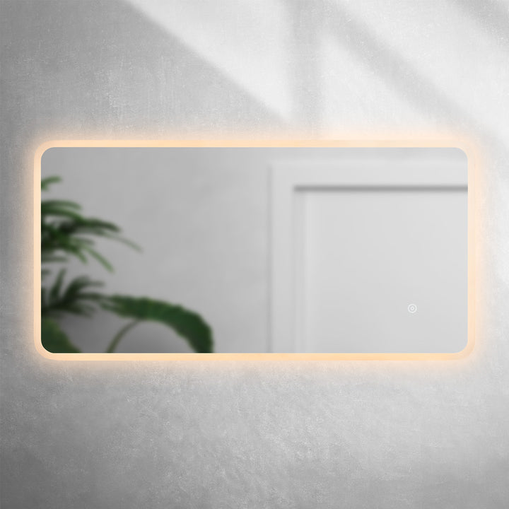 Stream 1200 x 600mm Bluetooth LED Mirror
