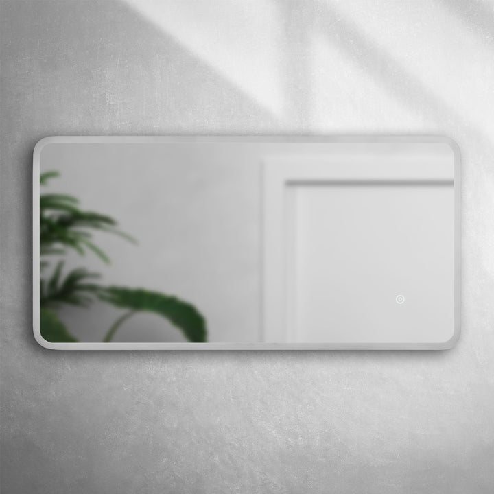 Stream 1200 x 600mm Bluetooth LED Mirror