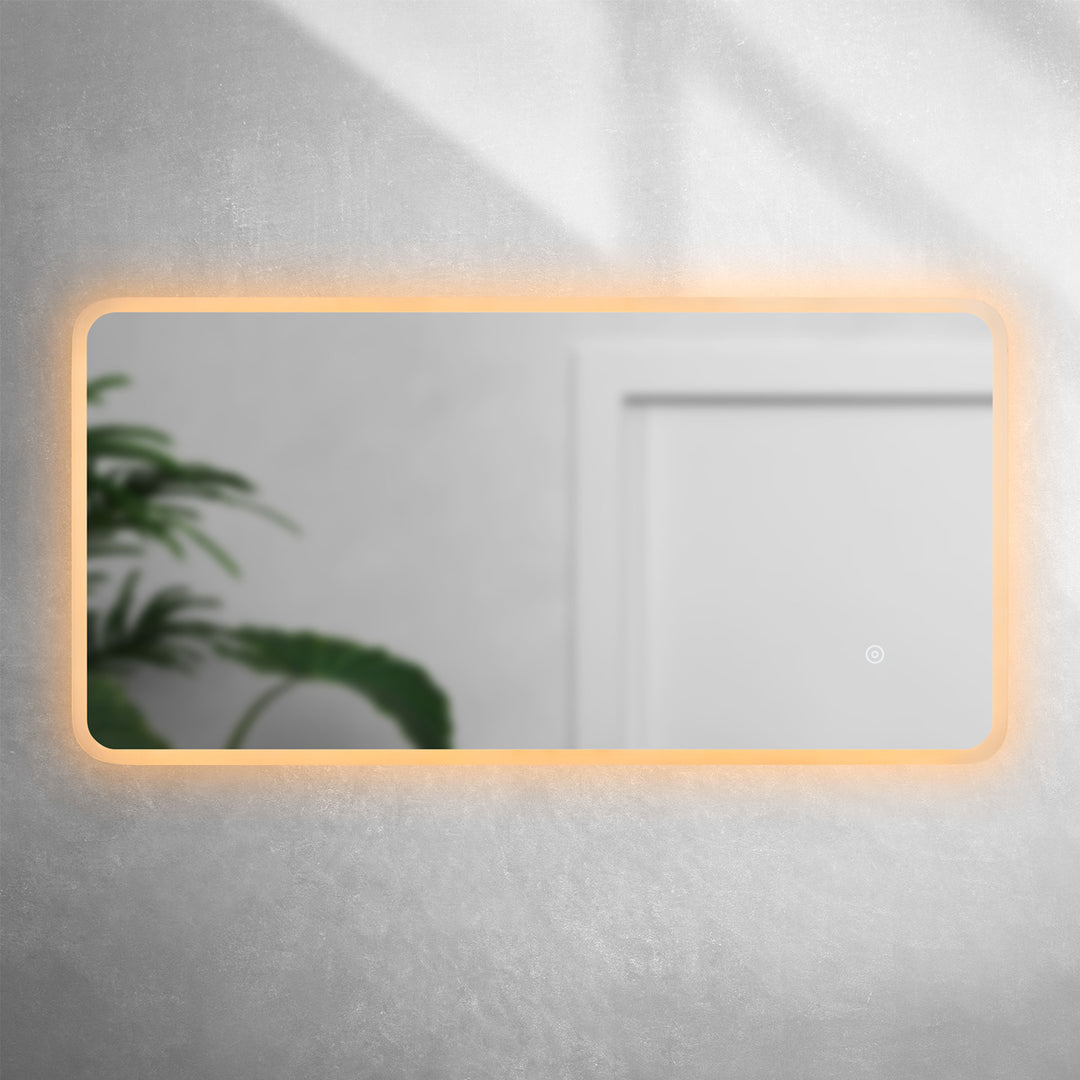 Stream 1200 x 600mm Bluetooth LED Mirror