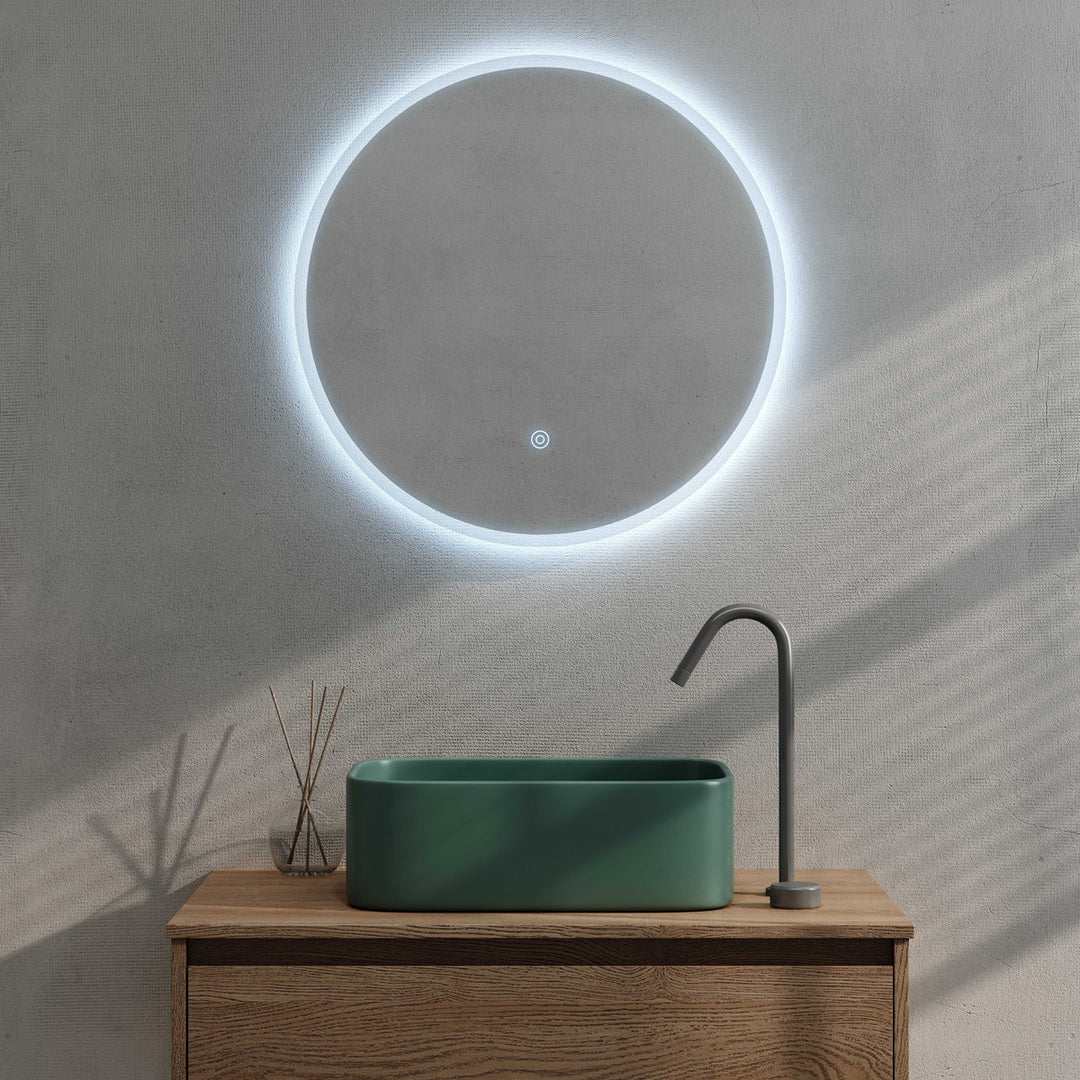 Rondo 800mm Round LED Mirror