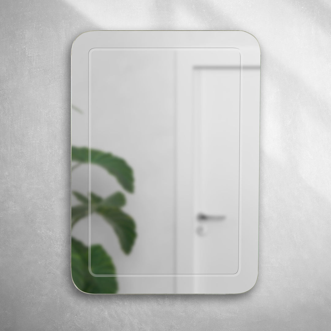 Ari 700 x 500mm Plain Mirror
