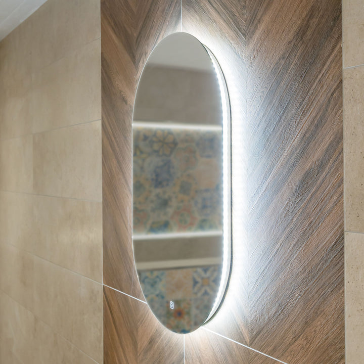 Tablet 800mm x 500mm LED Mirror with Colour Change