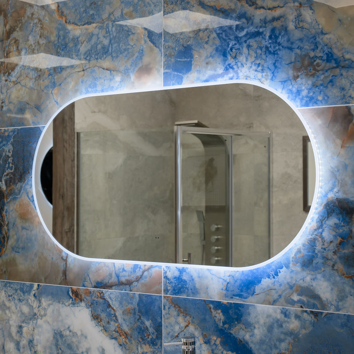 Tablet 1200mm x 600mm LED Mirror with Colour Change