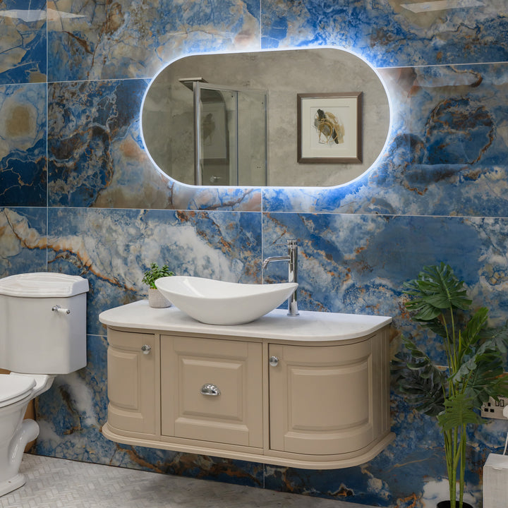Tablet 1200mm x 600mm LED Mirror with Colour Change