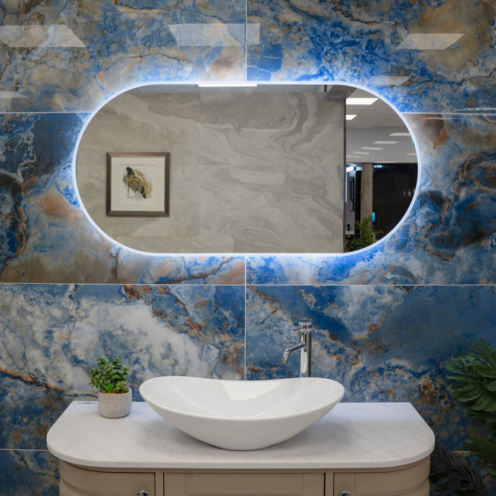 Tablet 1200mm x 600mm LED Mirror with Colour Change