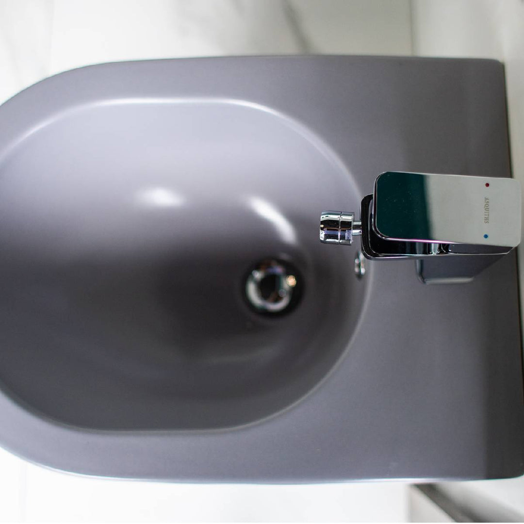 Olympia Milady Wall Hung Bidet - Matt Grey