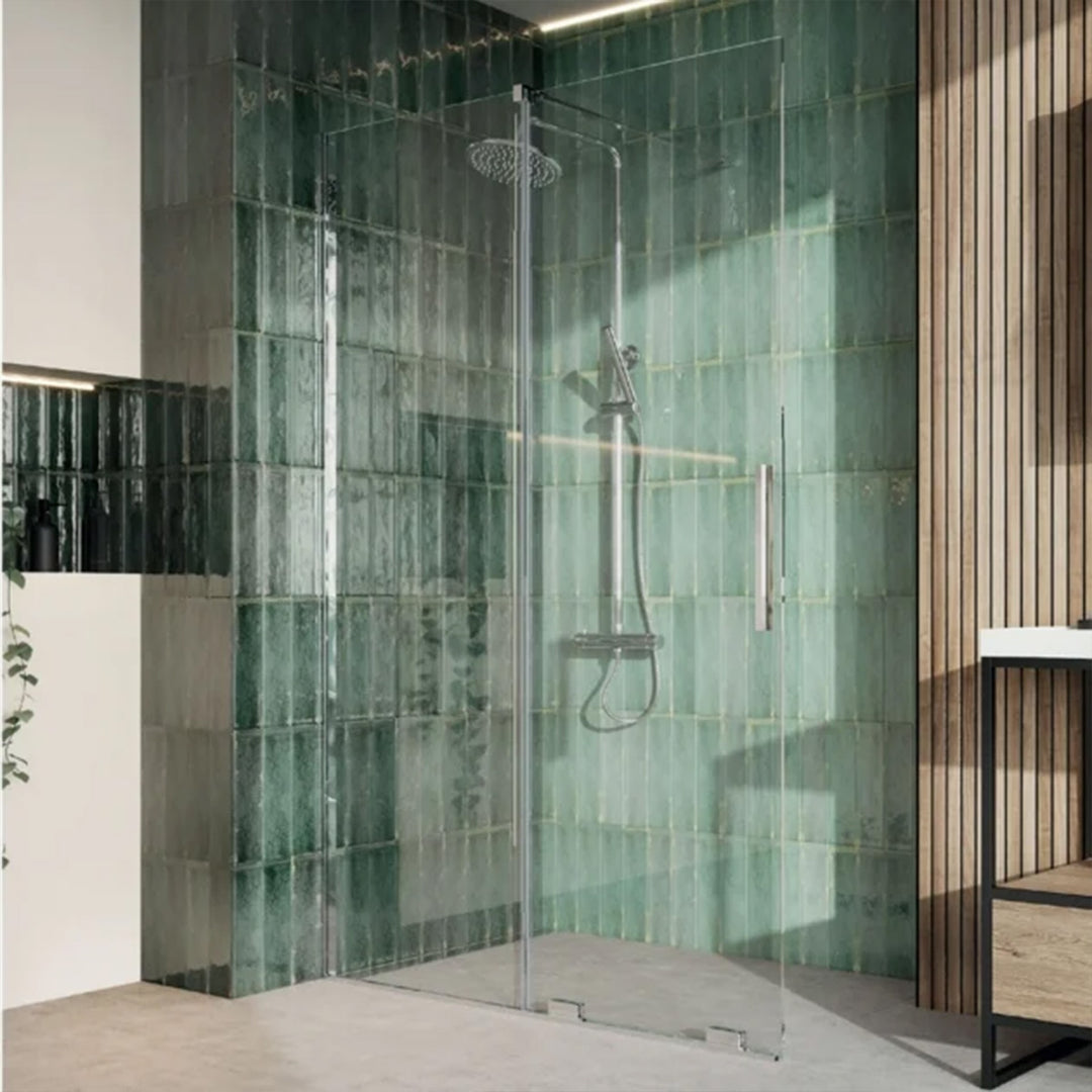 Kiimat 8motion 8mm Sliding Wetroom 1400mm x 2000mm - Chrome