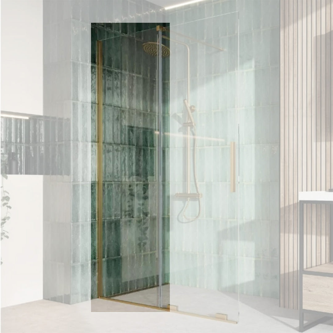 Kiimat 8motion 8mm Side Panel 700mm x 2000mm - Brass