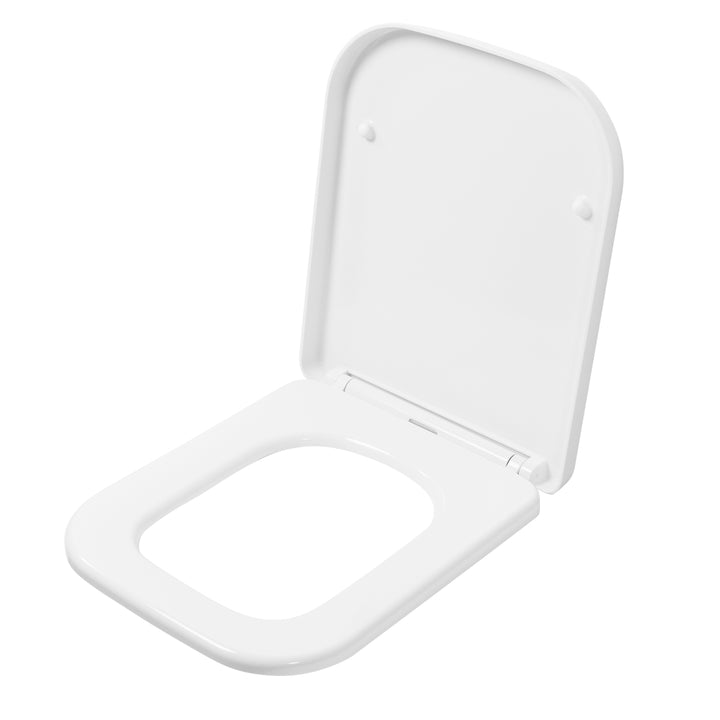 Modern Square Soft Close Toilet Seat