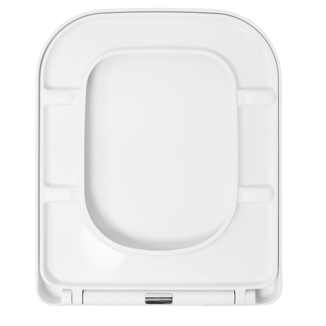 Modern Square Soft Close Toilet Seat