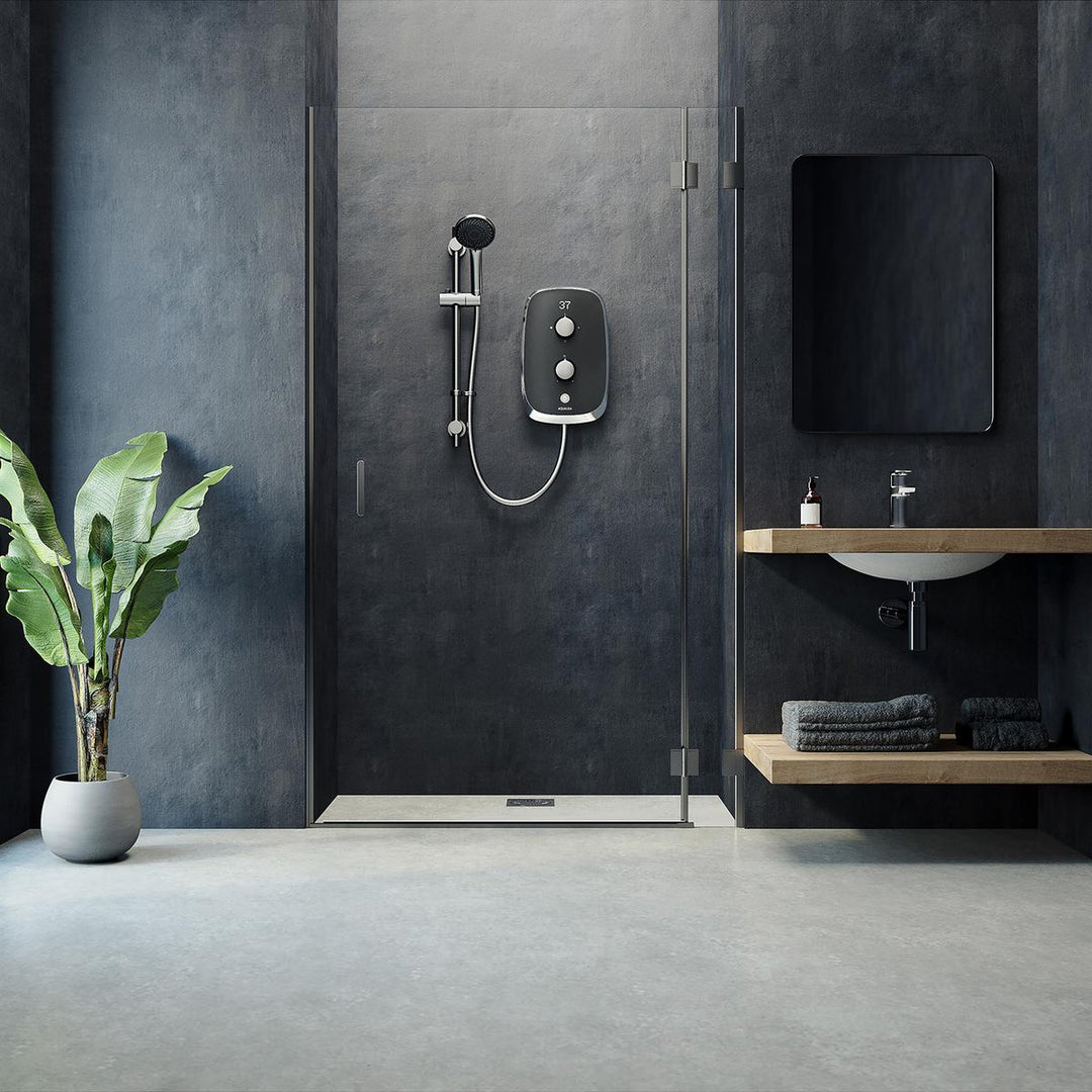 Aqualisa Emotion Grey/Chrome 9.5Kw