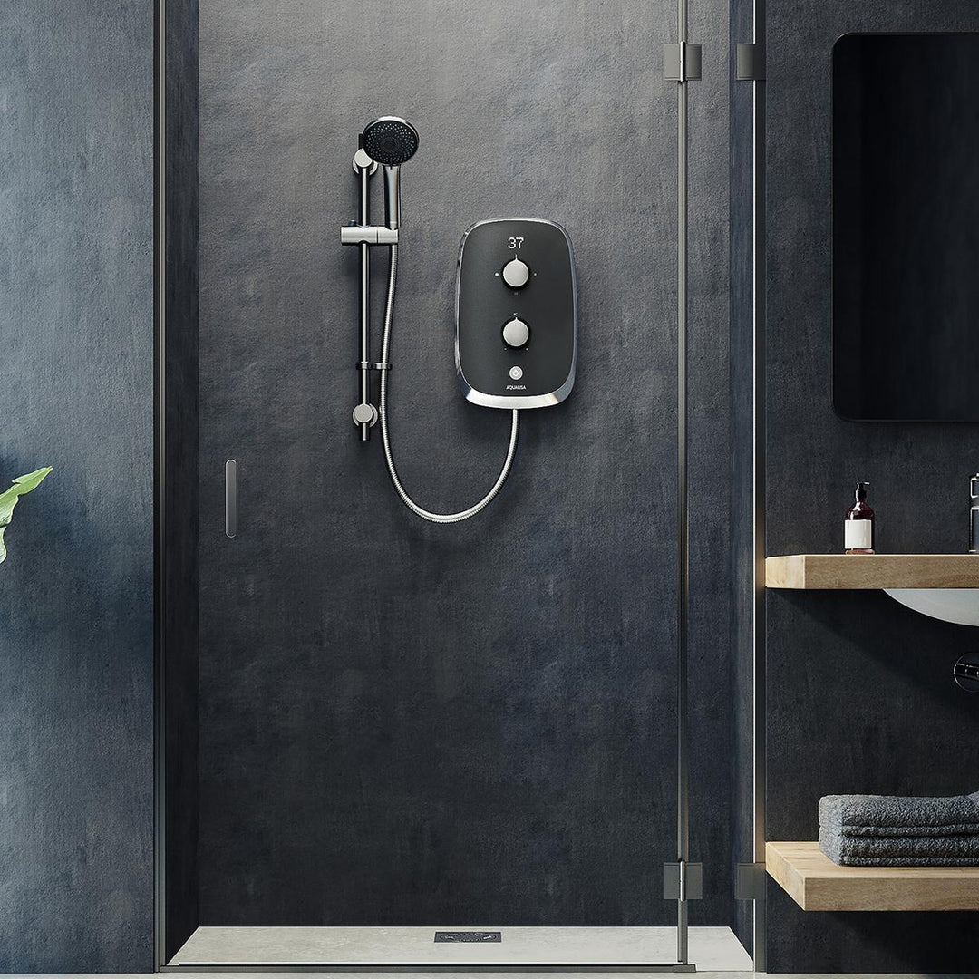 Aqualisa Emotion Grey/Chrome 10.5Kw